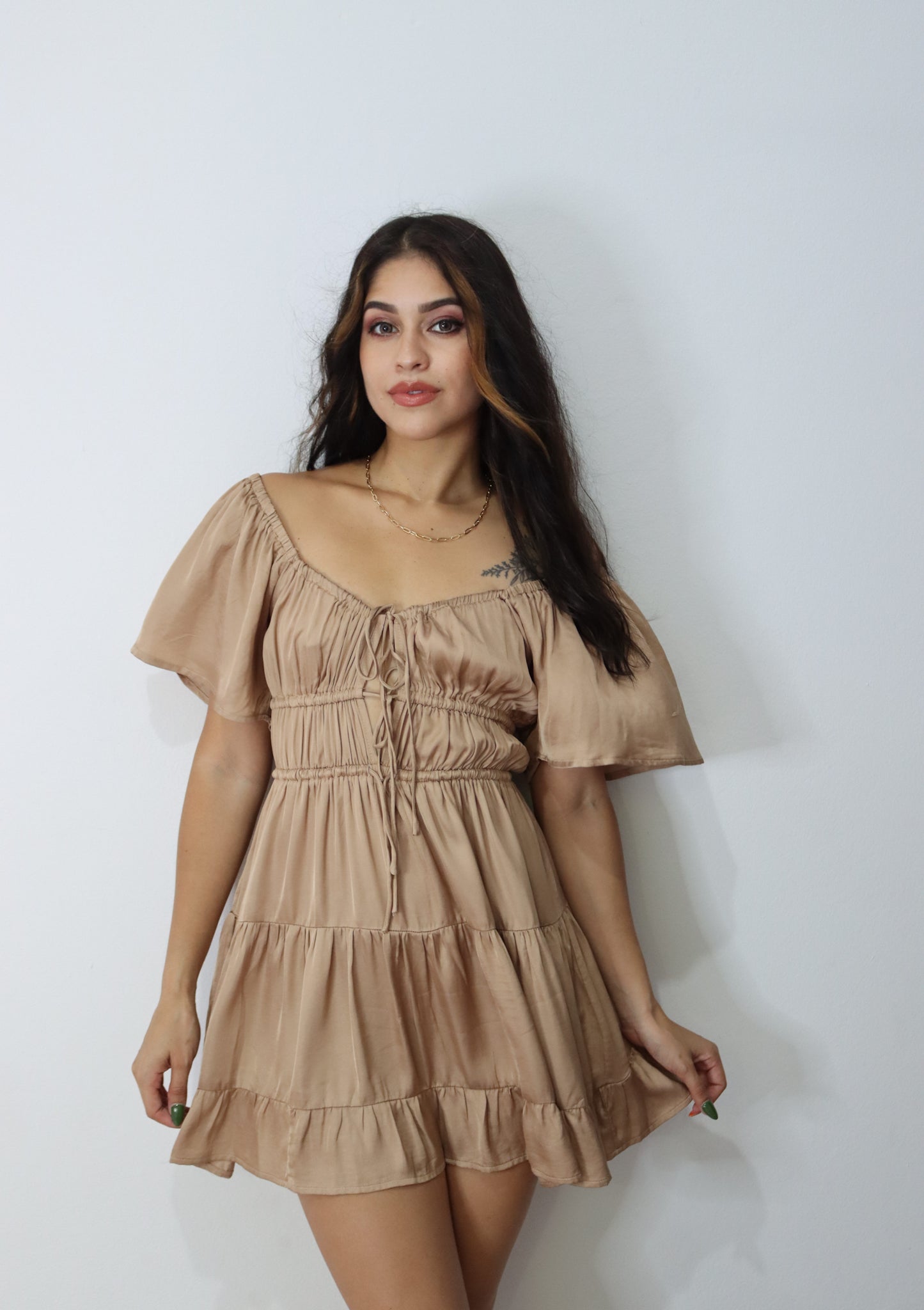 Taupe Dress