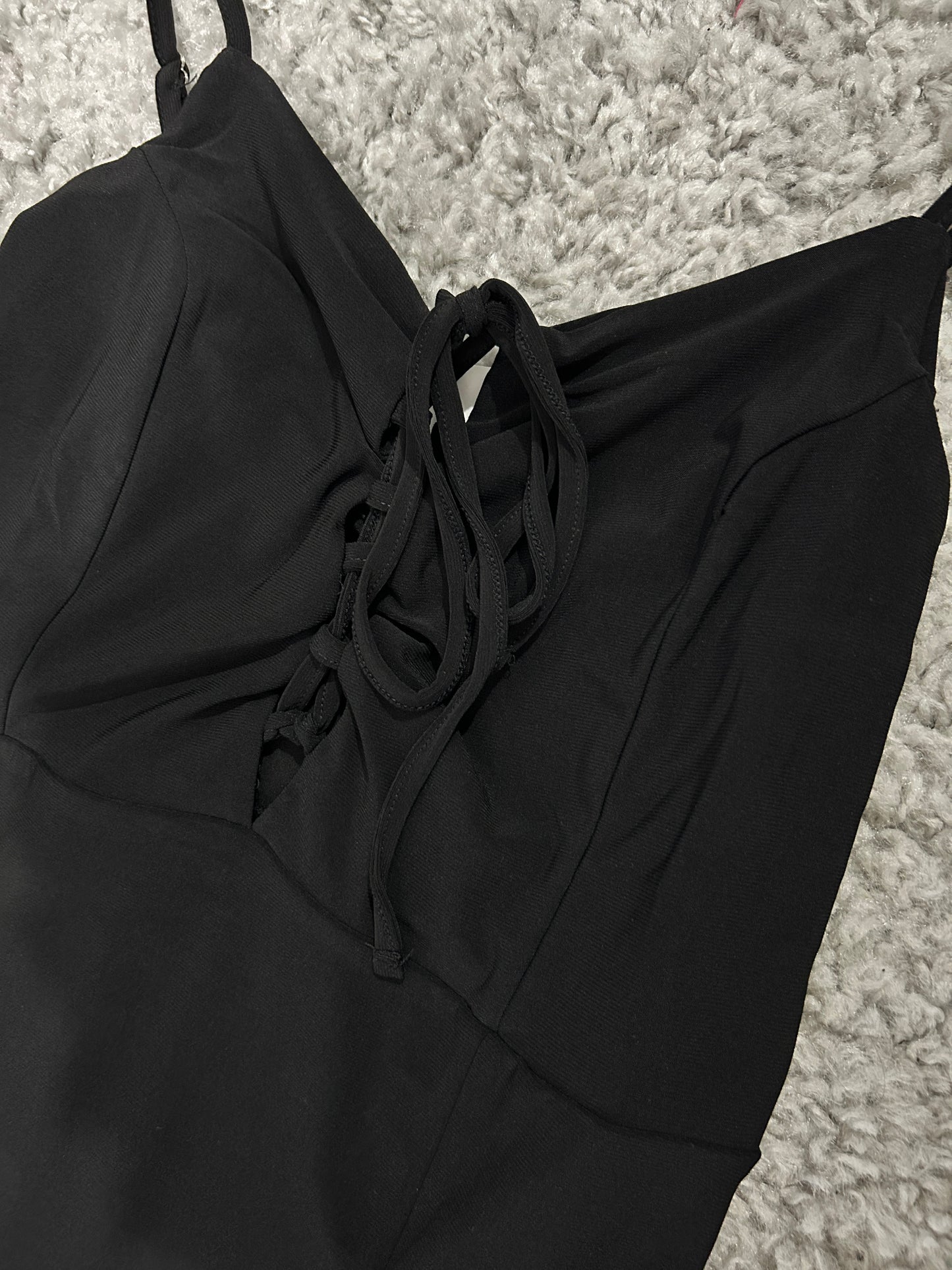 “Patricia” Maxi Dress-Black