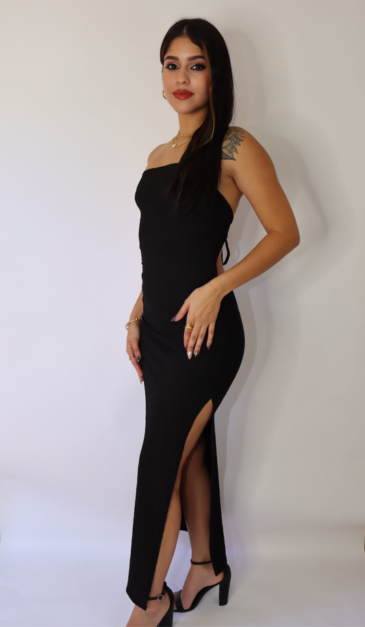 STRAPLESS MAXI DRESS