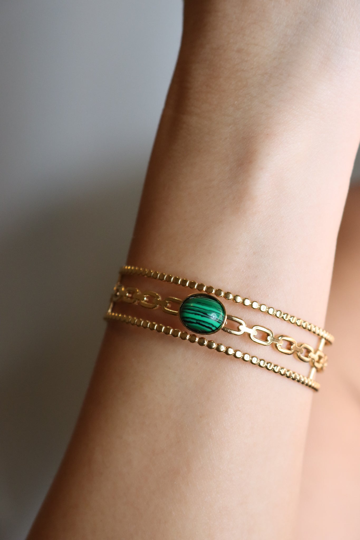 PULSERA VERDE ISLA