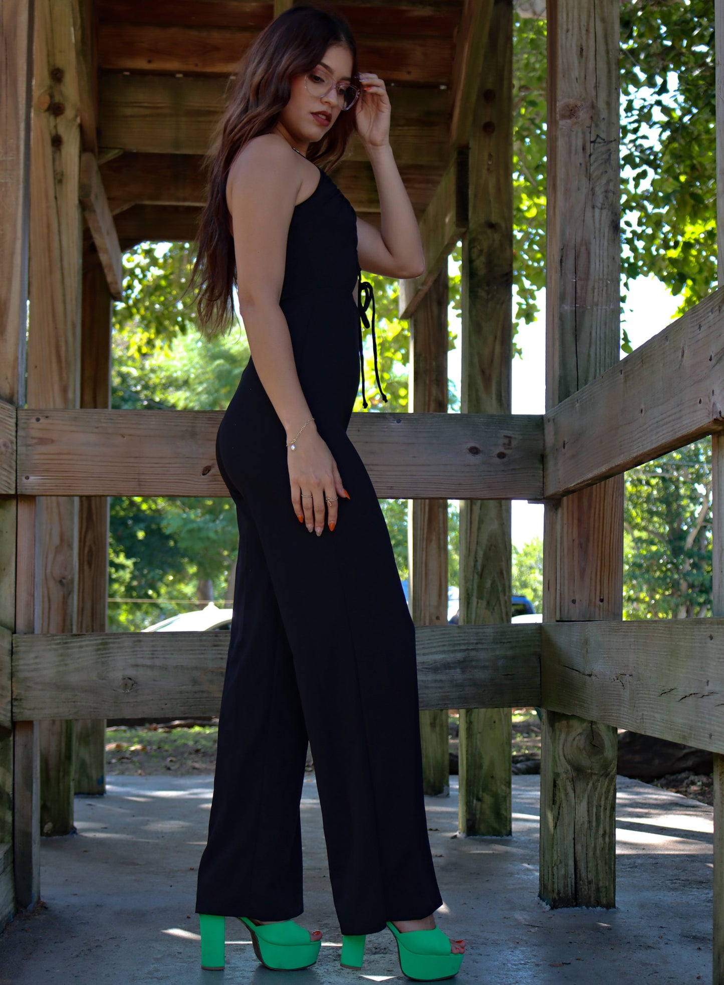 "Sophia" Jumpsuit - Black